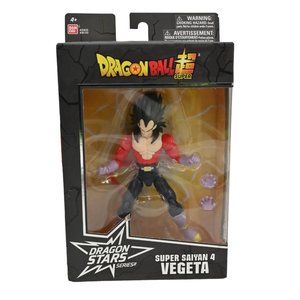 Dragon Ball Super - Dragon Stars - Super Saiyan 4 Vegeta, 6.5 Action Figure